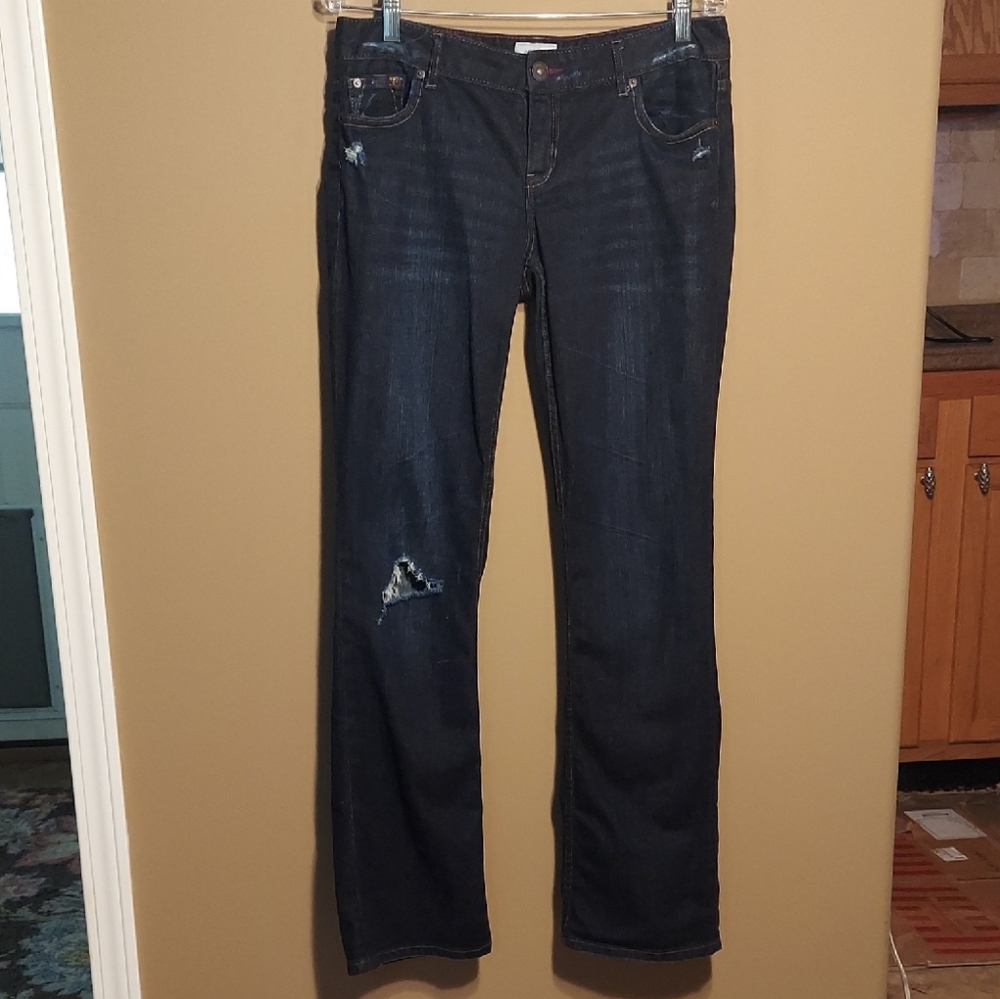 Aeropostale Darkwash Boot Cut Chelsea 9/10 Regular Jeans